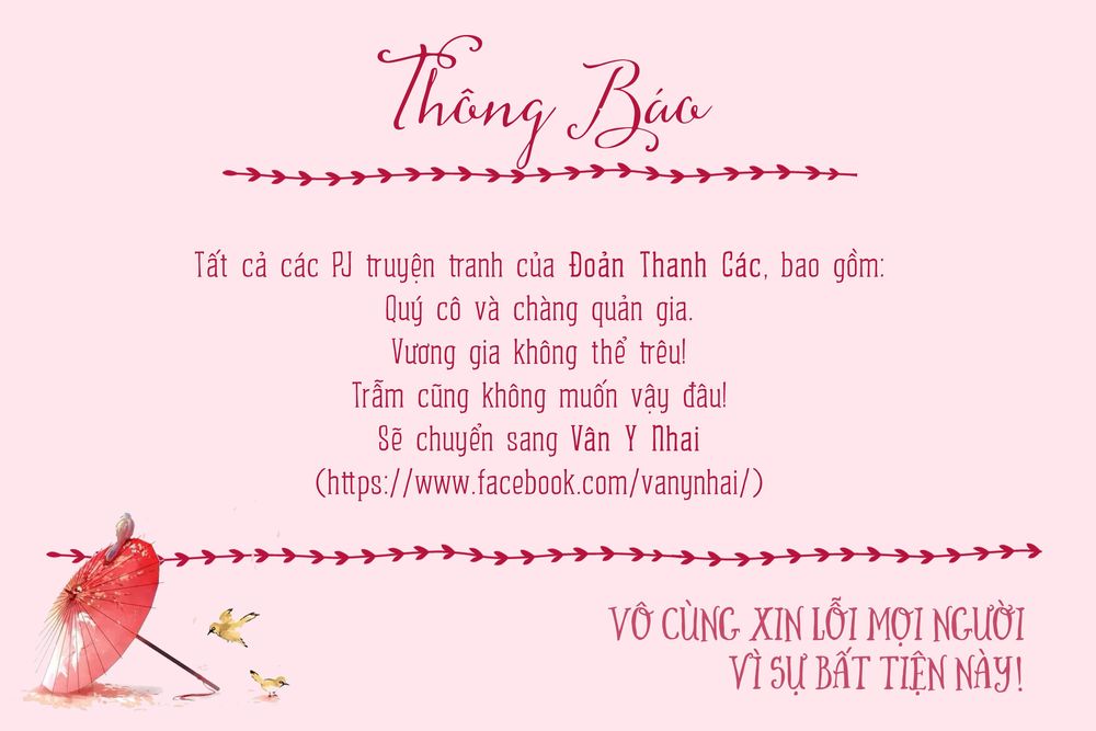 Vương Gia Không Thể Trêu Chapter 17 - Trang 2