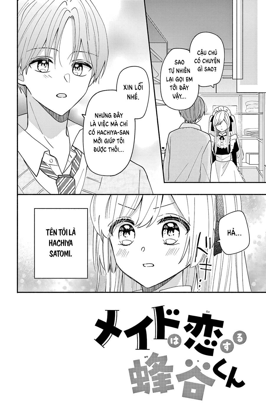 Maid Wa Koisuru Hachiya-Kun Chapter 5 - Trang 2