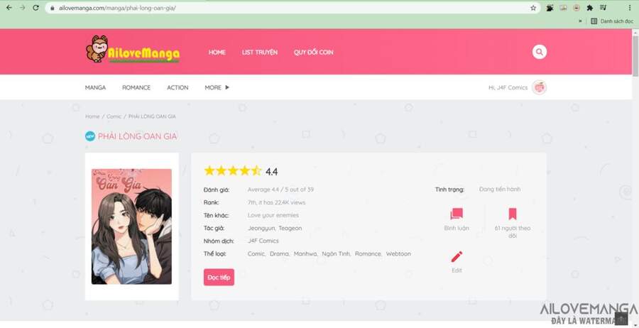 Phải Lòng Oan Gia Chapter 95 - Trang 2