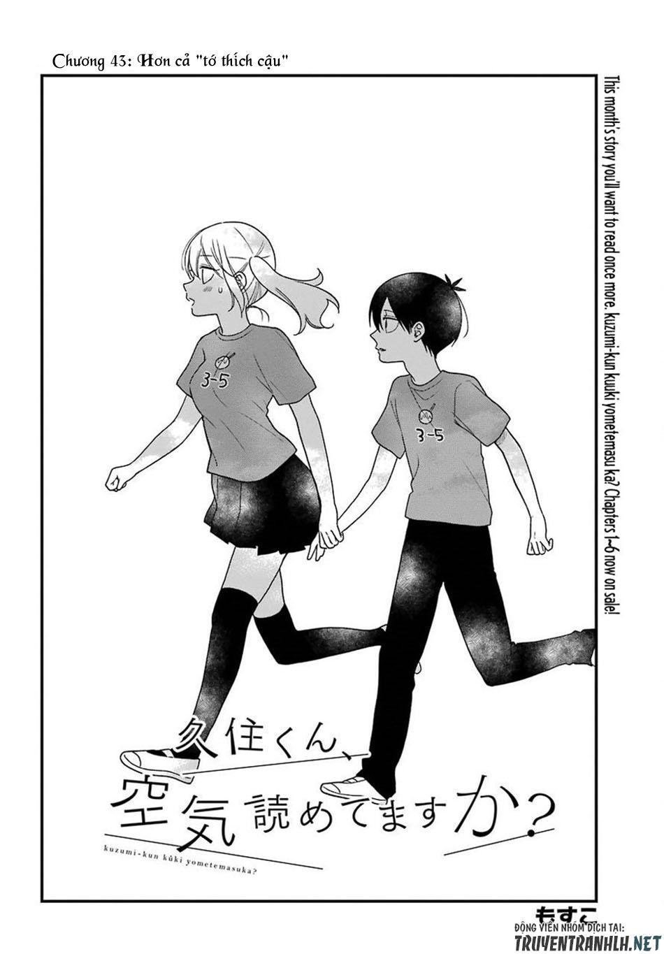 Kusumi-Kun, Kuuki Yometemasu Ka? Chapter 43 - Trang 2