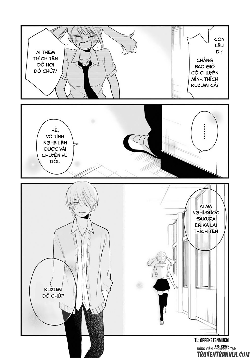 Kusumi-Kun, Kuuki Yometemasu Ka? Chapter 6.5 - Trang 2