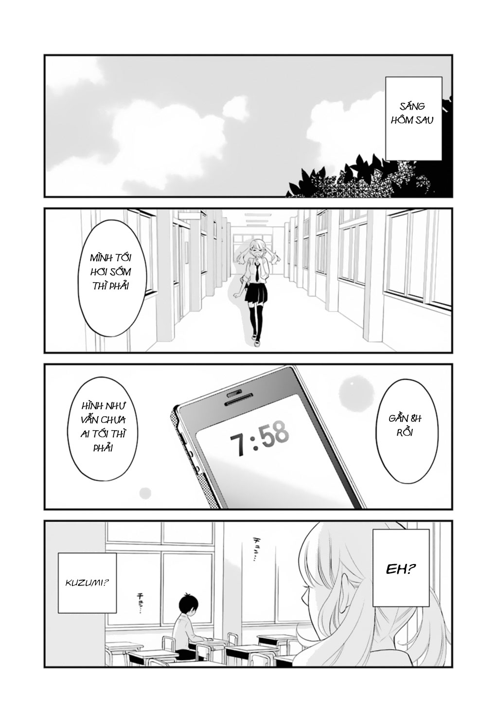 Kusumi-Kun, Kuuki Yometemasu Ka? Chapter 1 - Trang 2