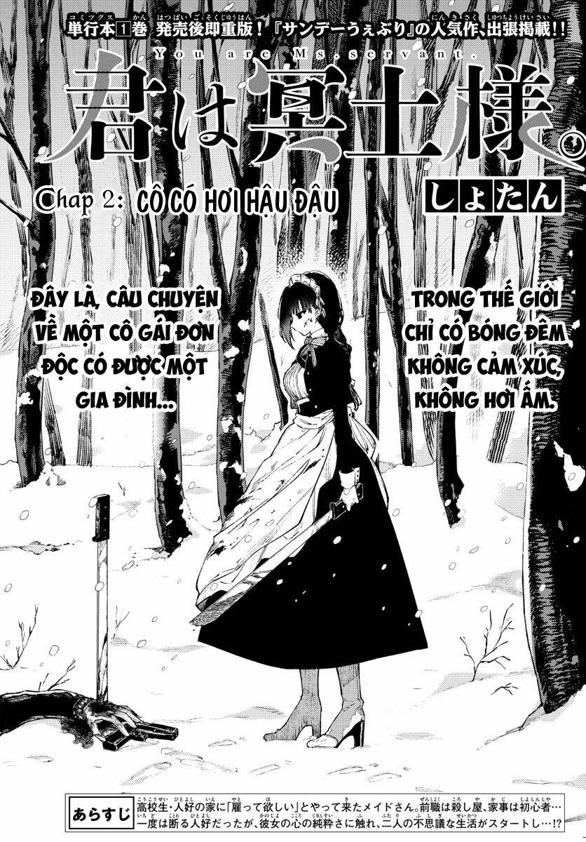 Kimi Wa Meido-Sama Chapter 2 - Trang 2