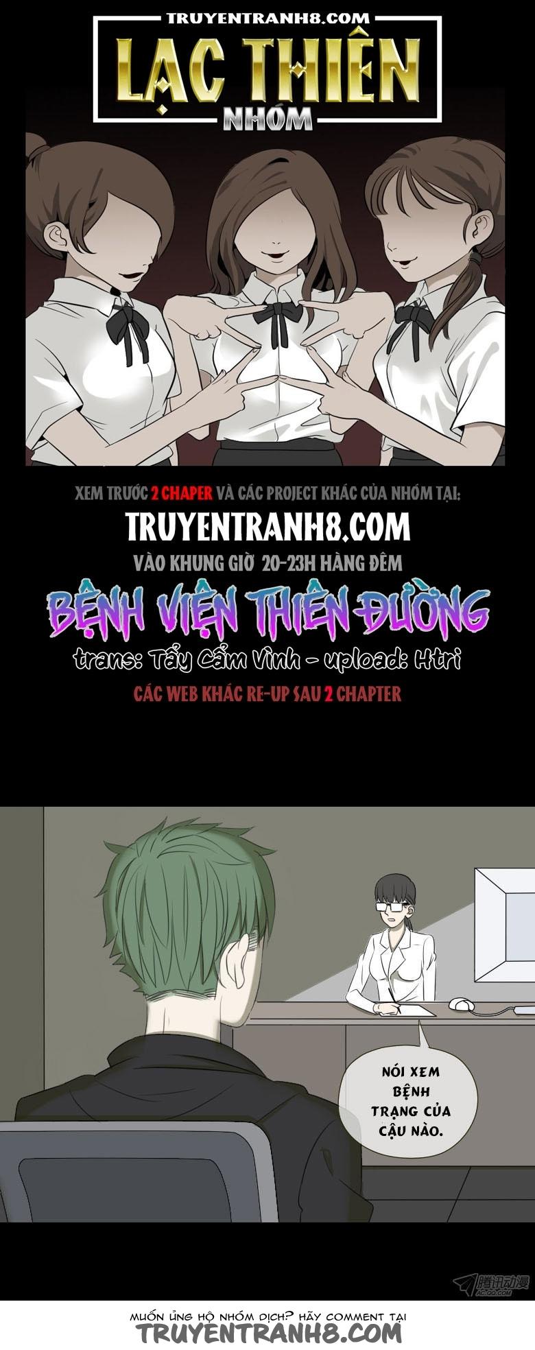 Bệnh Viện Thiên Đường Chapter 3 - Trang 2