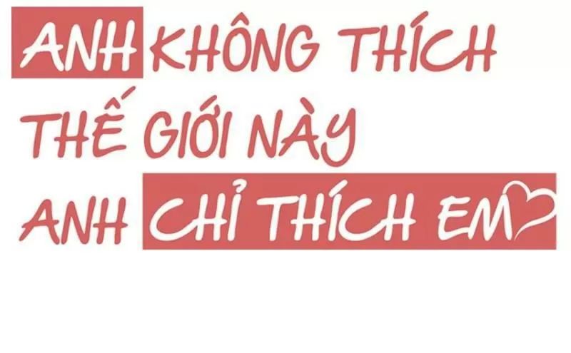 Anh Không Thích Thế Giới Này, Anh Chỉ Thích Em Chapter 42 - Trang 2