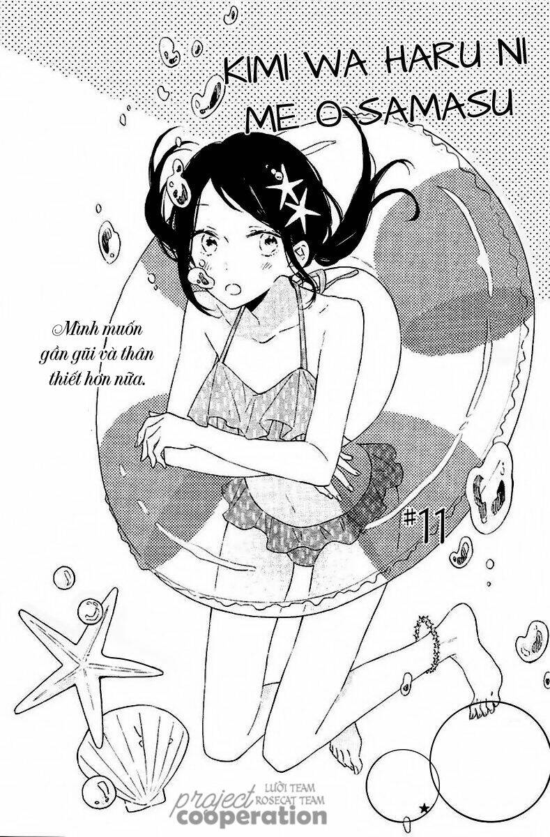 Kimi Wa Haru Ni Me Wo Samasu Chapter 11 - Trang 2