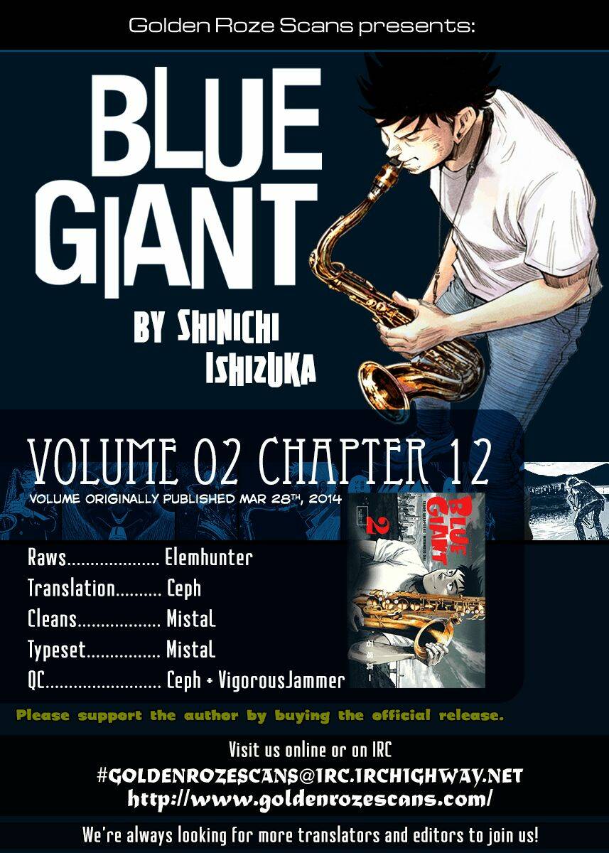 Blue Giant Chapter 12 - Trang 2