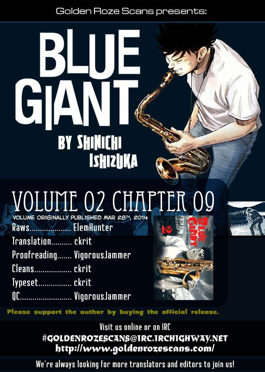 Blue Giant Chapter 9 - Trang 2