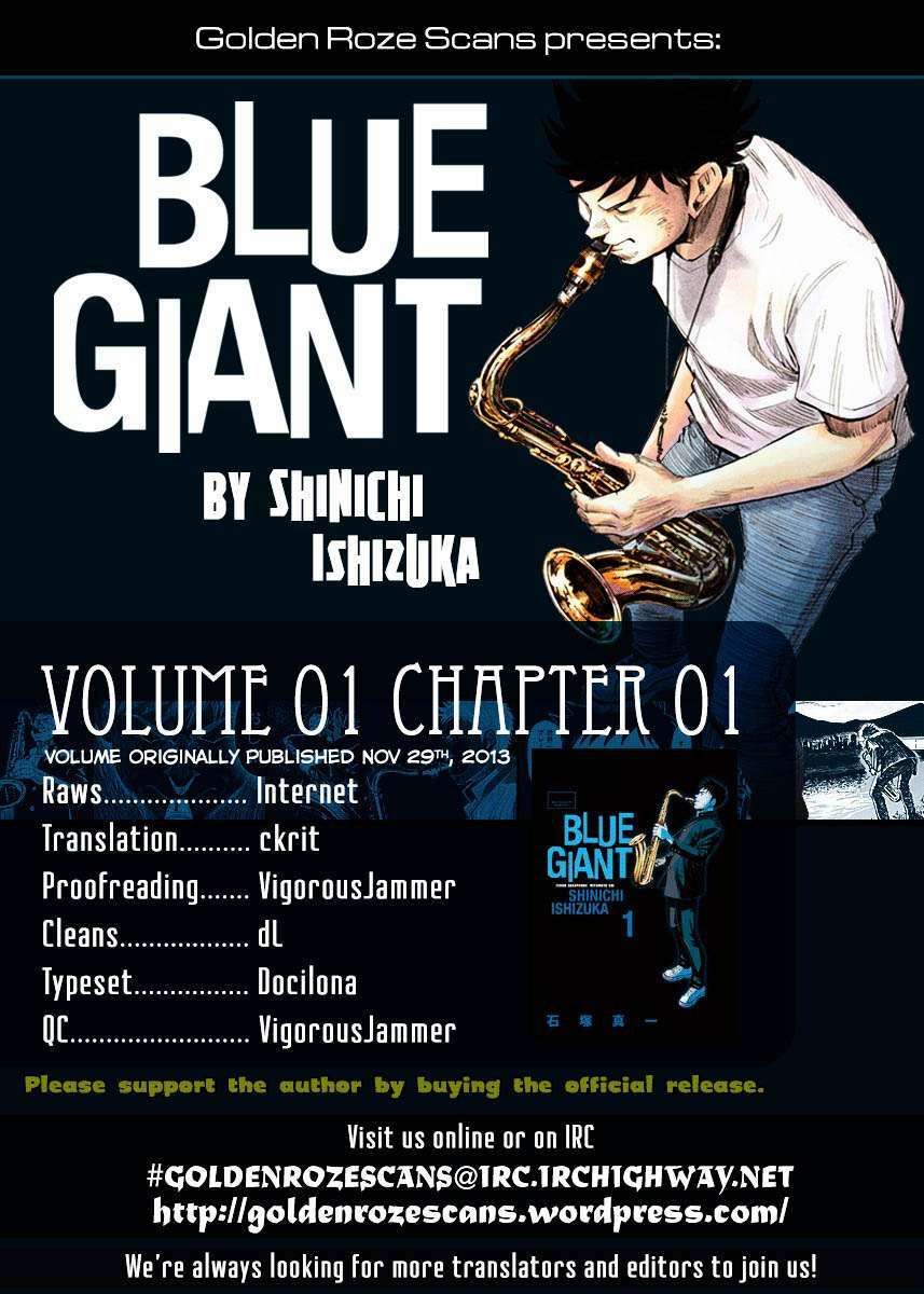 Blue Giant Chapter 1 - Trang 2