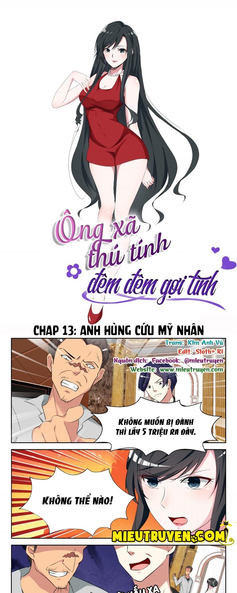 Ông Xã Thú Tính Đêm Đêm Gợi Tình Chapter 13 - Trang 2