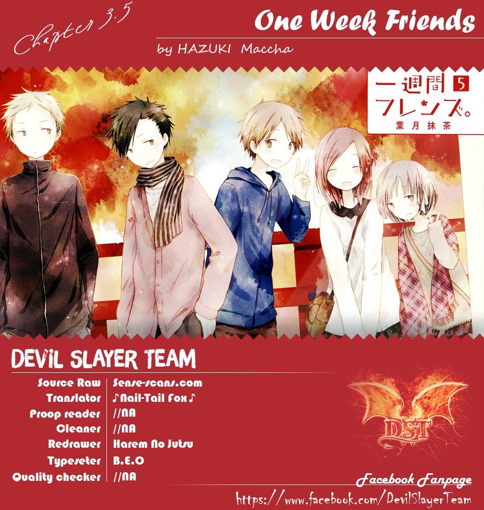 One Week Friends Dst Chapter 3.5 - Trang 2