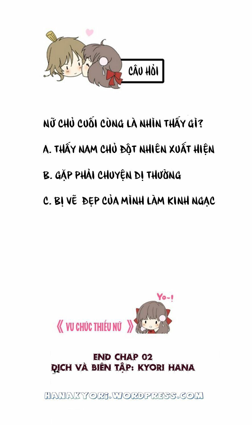 Vu Chúc Thiếu Nữ Chapter 2 - Trang 2