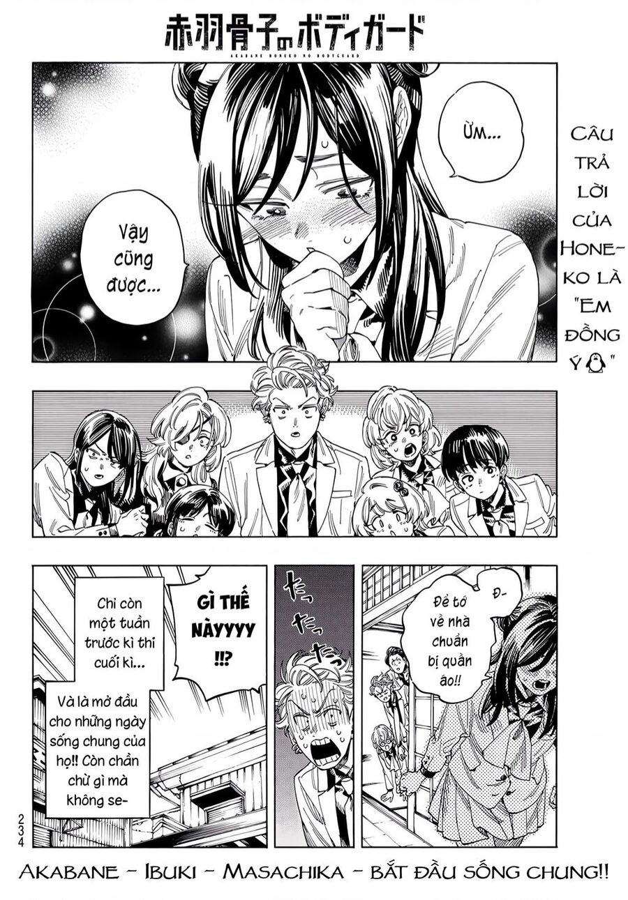 Vệ Sĩ Của Akabane Honeko Chapter 25 - Trang 2