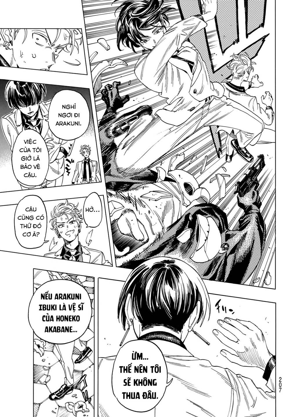 Vệ Sĩ Của Akabane Honeko Chapter 8 - Trang 2