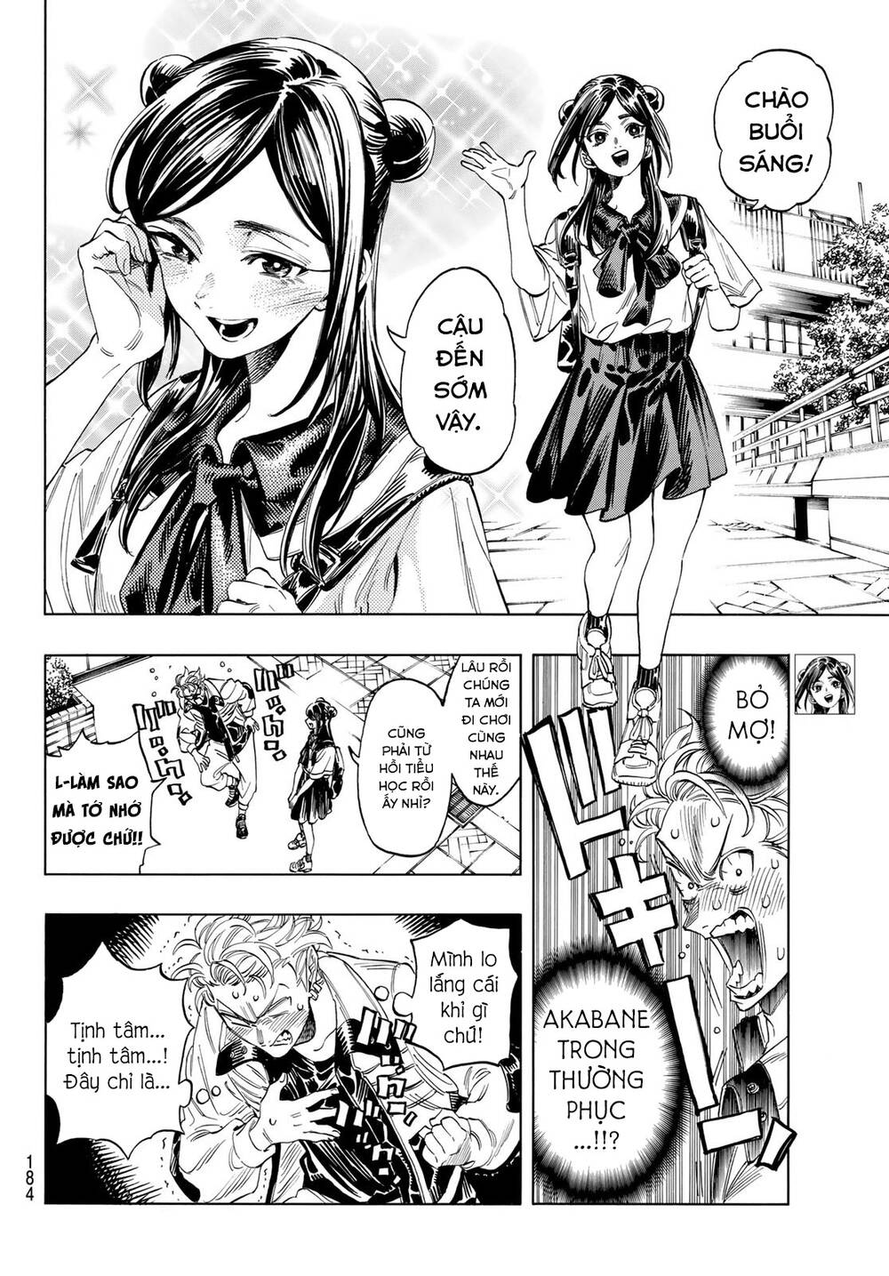 Vệ Sĩ Của Akabane Honeko Chapter 3 - Trang 2