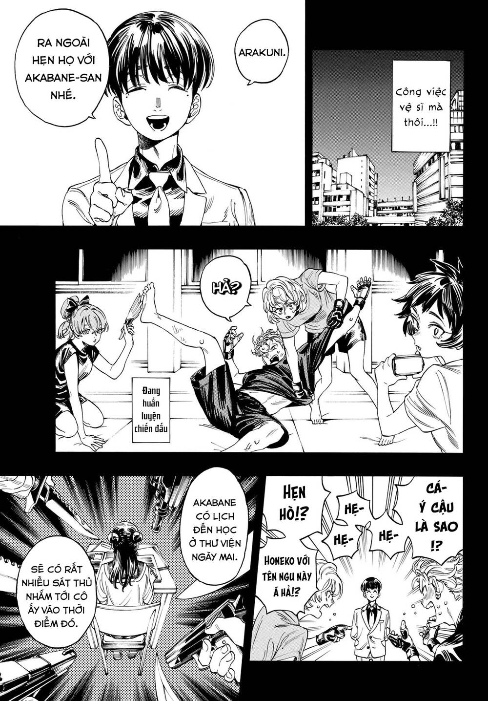 Vệ Sĩ Của Akabane Honeko Chapter 3 - Trang 2