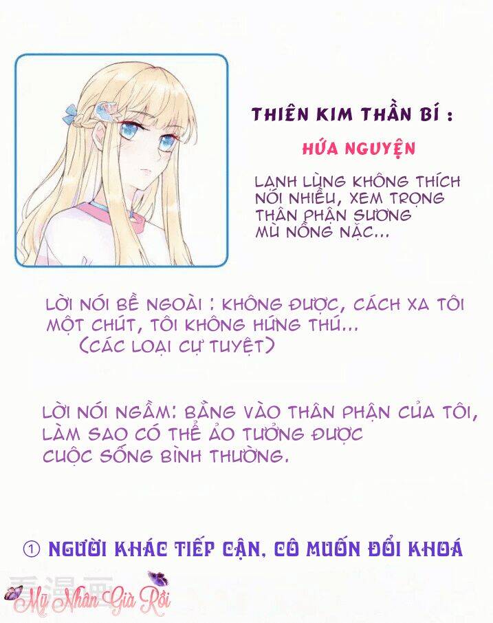 Cuồng Si Hoa Khôi Lãnh Thiên Kim Chapter 1 - Trang 2