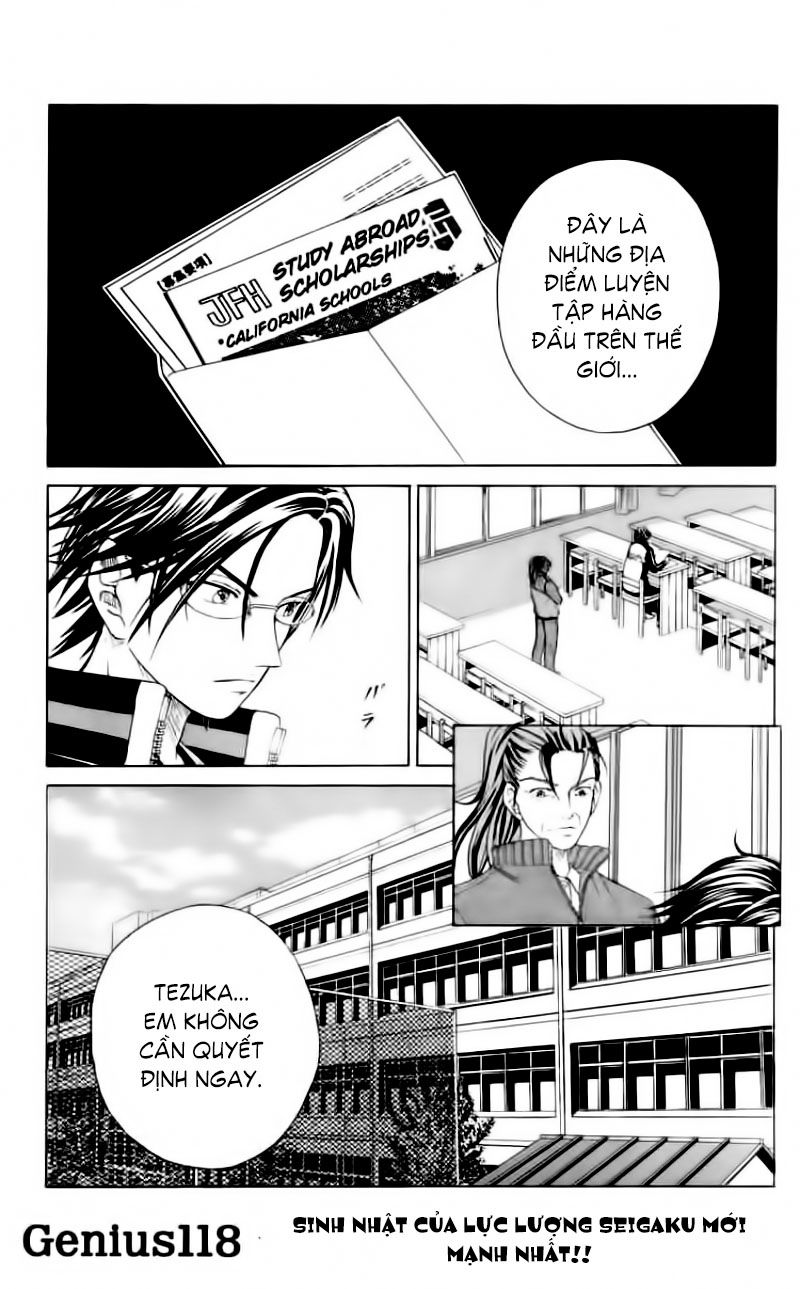 Hoàng Tử Tennis Chapter 118 - Trang 2