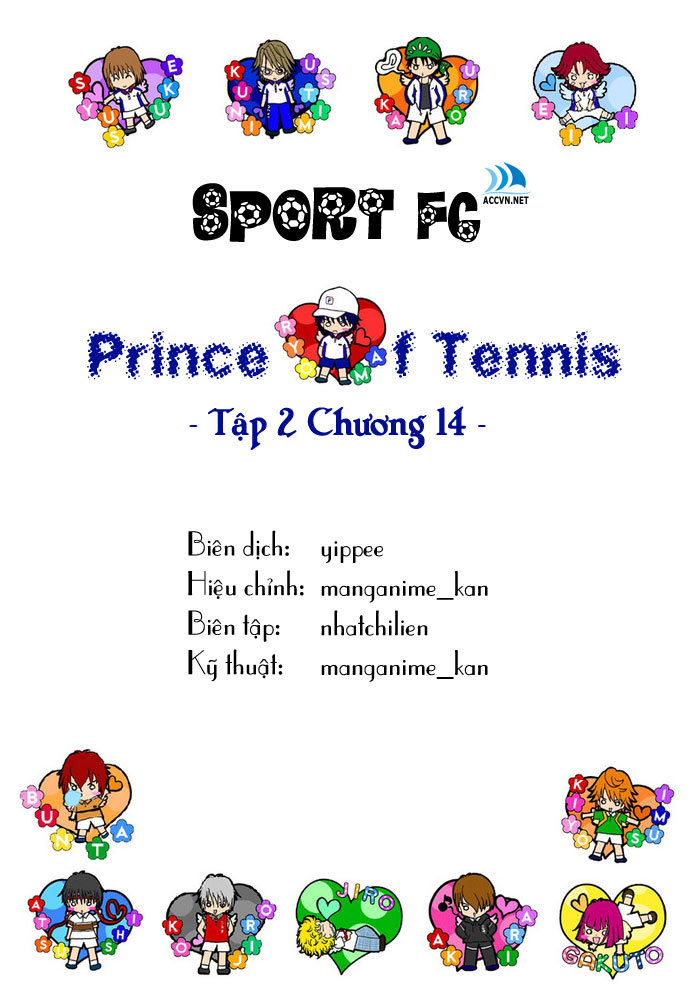 Hoàng Tử Tennis Chapter 14 - Trang 2