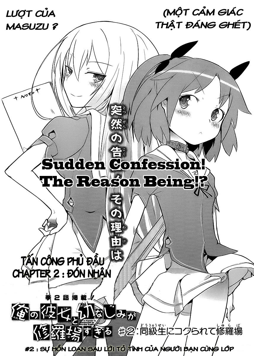 Ore No Kanojo To Osananajimi Ga Shuraba Sugiru Chapter 2 - Trang 2