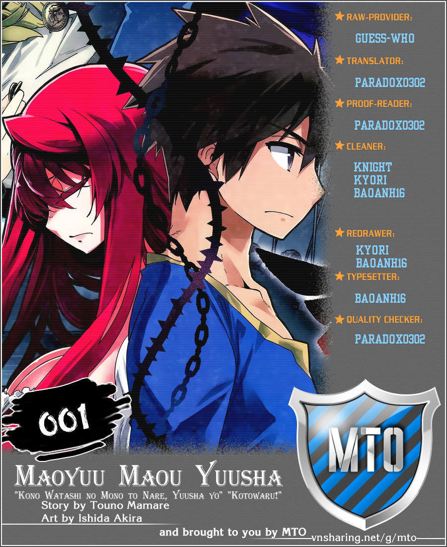 Maoyuu Maoh Yuusha Chapter 1 - Trang 2