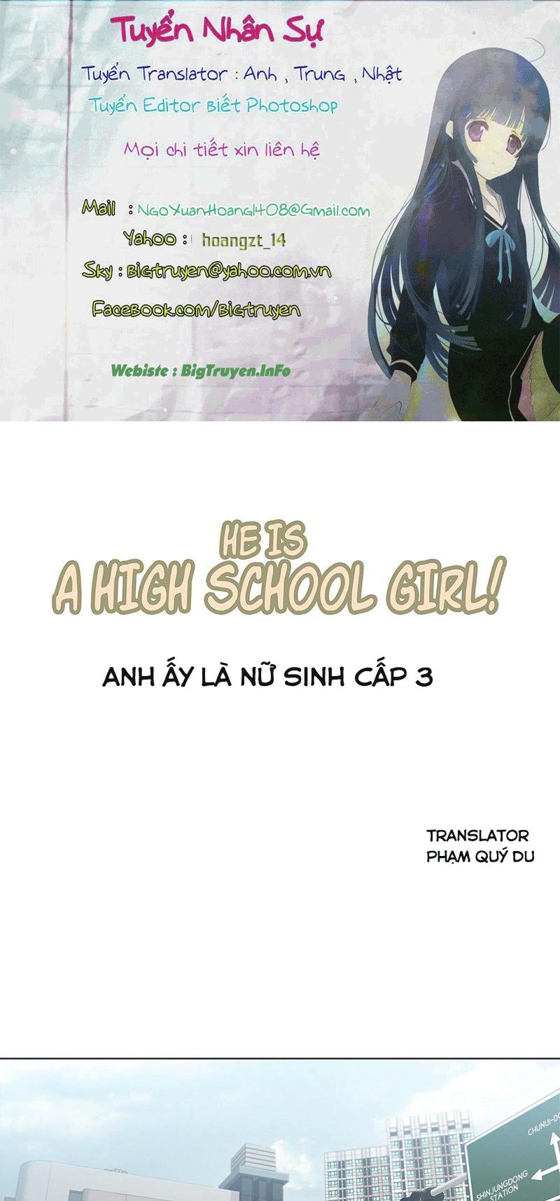 Anh Ấy Là Nữ Sinh Cấp 3 Chapter 61 - Trang 2