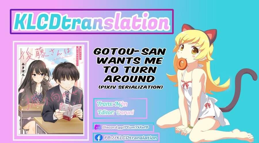 Gotou-San Wa Furimukasetai! Chapter 11 - Trang 2