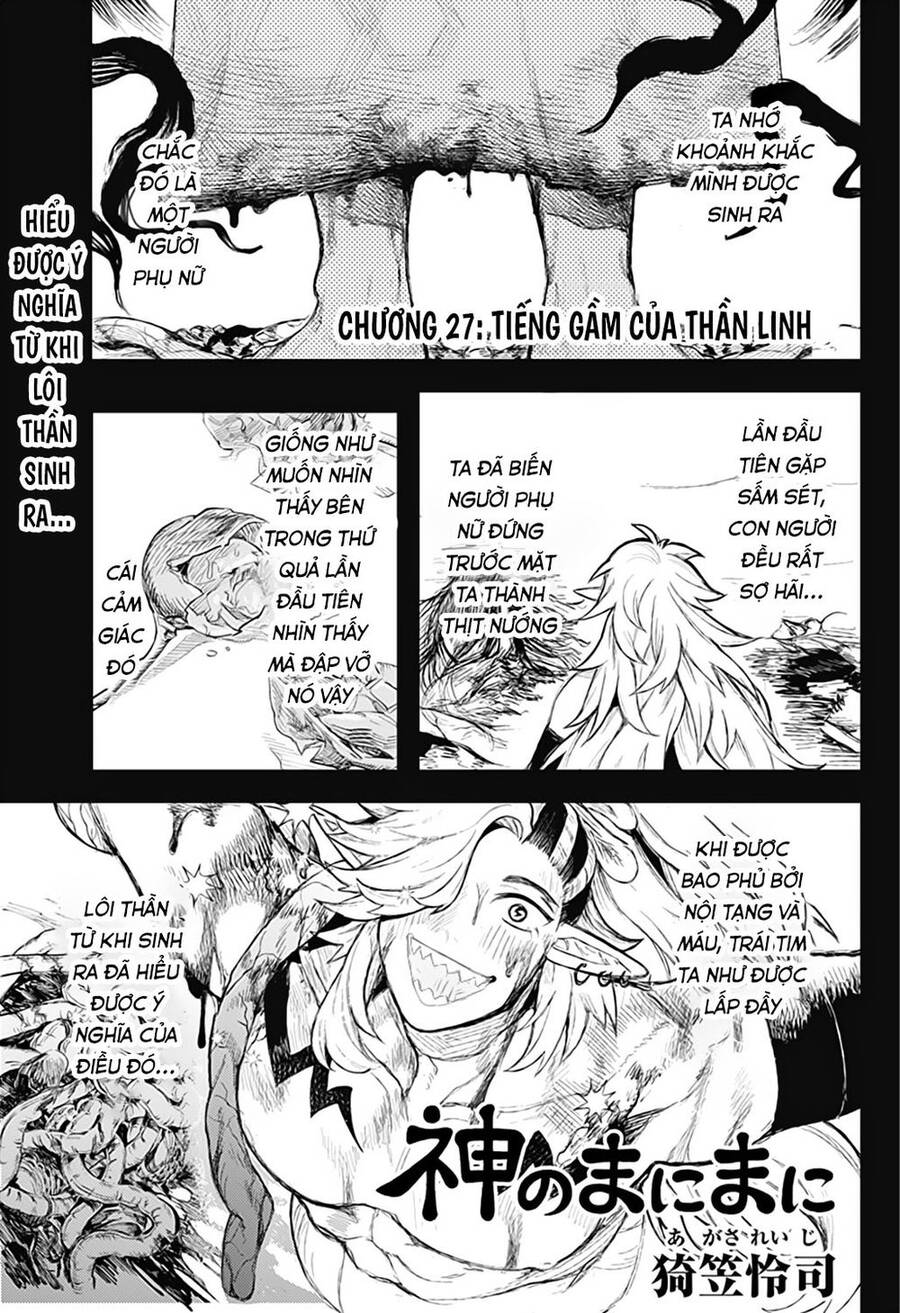 Kami No Manimani Chapter 27 - Trang 2