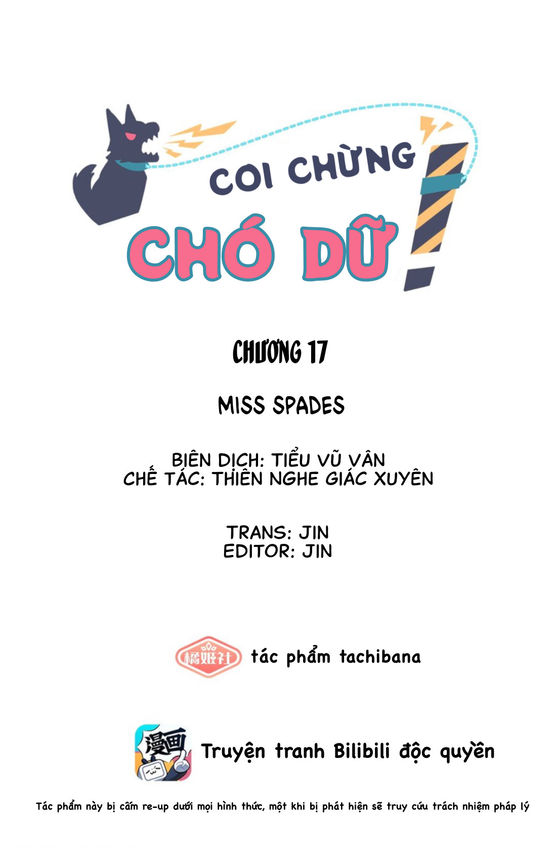 Coi Chừng Chó Dữ Chapter 17 - Trang 2