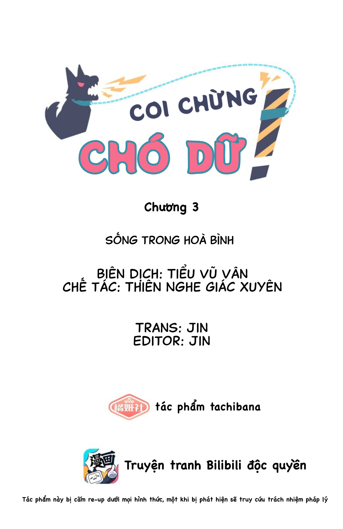 Coi Chừng Chó Dữ Chapter 3 - Trang 2