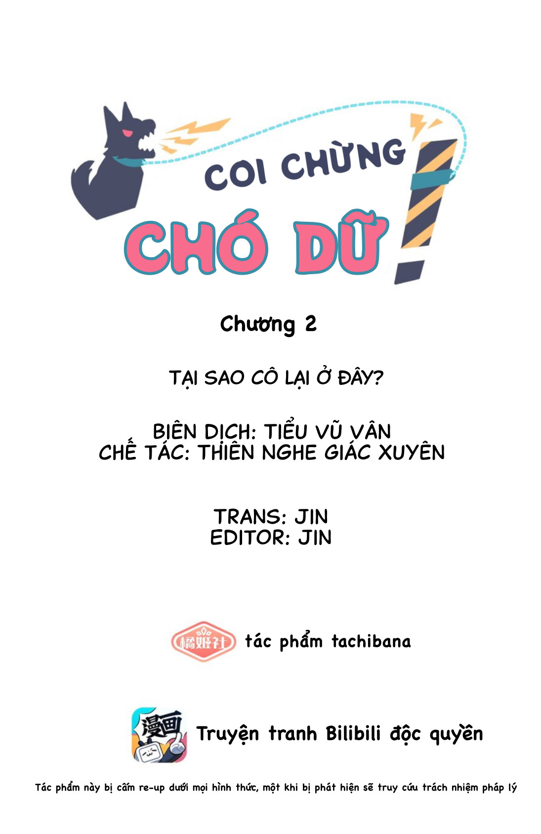 Coi Chừng Chó Dữ Chapter 2 - Trang 2