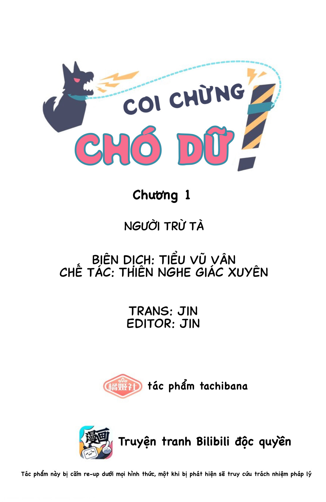 Coi Chừng Chó Dữ Chapter 1 - Trang 2