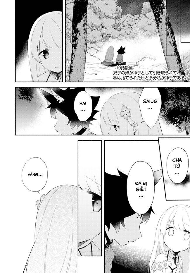 Futago No Ane Ga Miko Toshite Hikitorarete, Watashi Wa Suterareta Kedo Tabun Watashi Ga Miko De Aru Chapter 10.1 - Trang 2