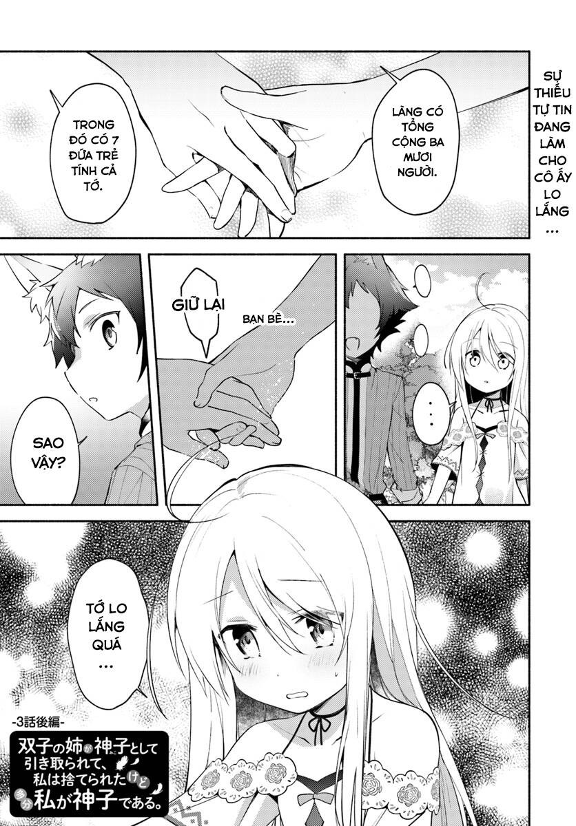 Futago No Ane Ga Miko Toshite Hikitorarete, Watashi Wa Suterareta Kedo Tabun Watashi Ga Miko De Aru Chapter 4 - Trang 2