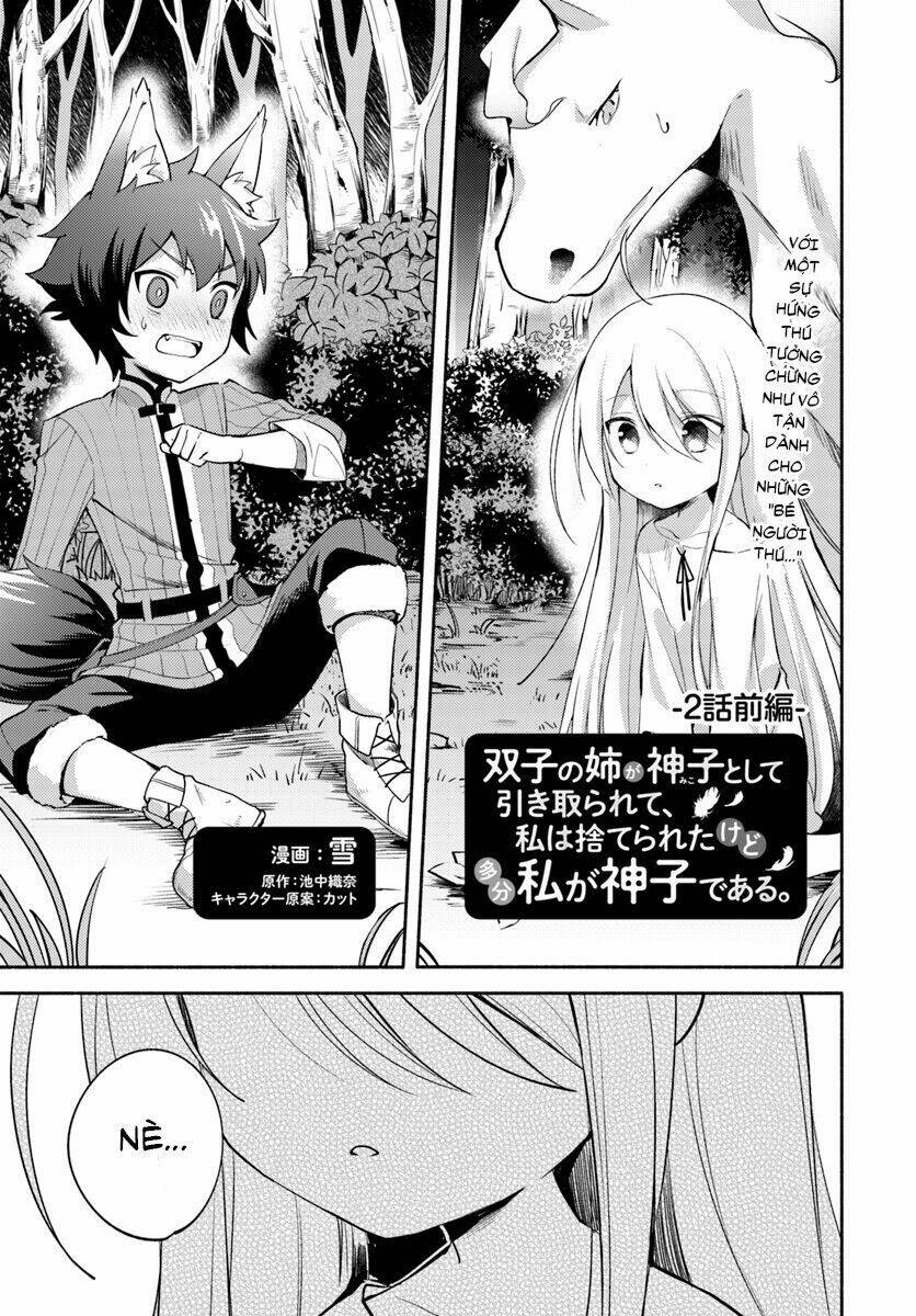 Futago No Ane Ga Miko Toshite Hikitorarete, Watashi Wa Suterareta Kedo Tabun Watashi Ga Miko De Aru Chapter 2 - Trang 2