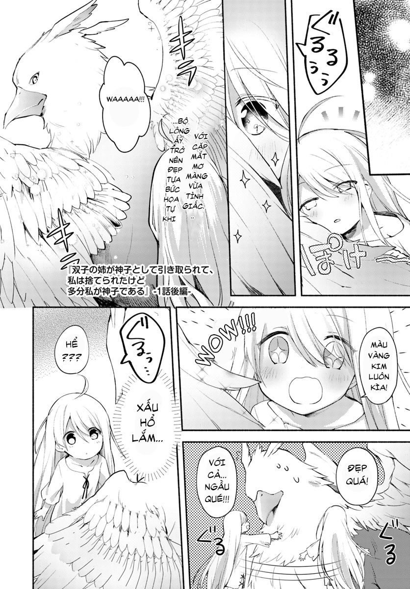 Futago No Ane Ga Miko Toshite Hikitorarete, Watashi Wa Suterareta Kedo Tabun Watashi Ga Miko De Aru Chapter 1.2 - Trang 2