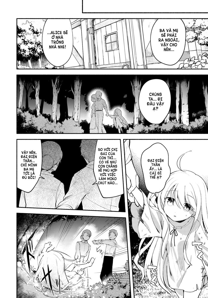 Futago No Ane Ga Miko Toshite Hikitorarete, Watashi Wa Suterareta Kedo Tabun Watashi Ga Miko De Aru Chapter 1 - Trang 2