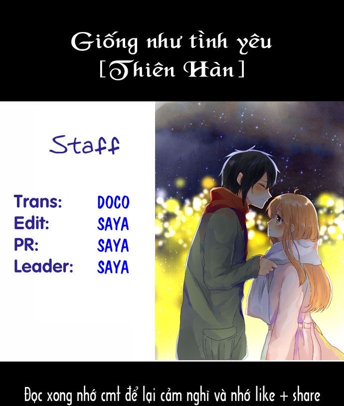 Giống Như Tình Yêu! Chapter 8.7 - Trang 2