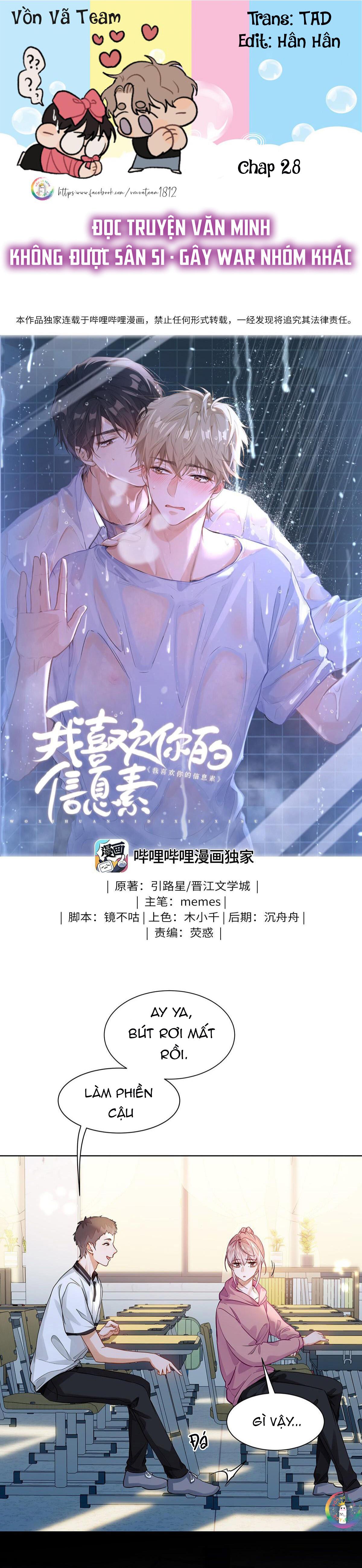 Tôi Thích Pheromone Của Cậu Chapter 28 - Trang 2