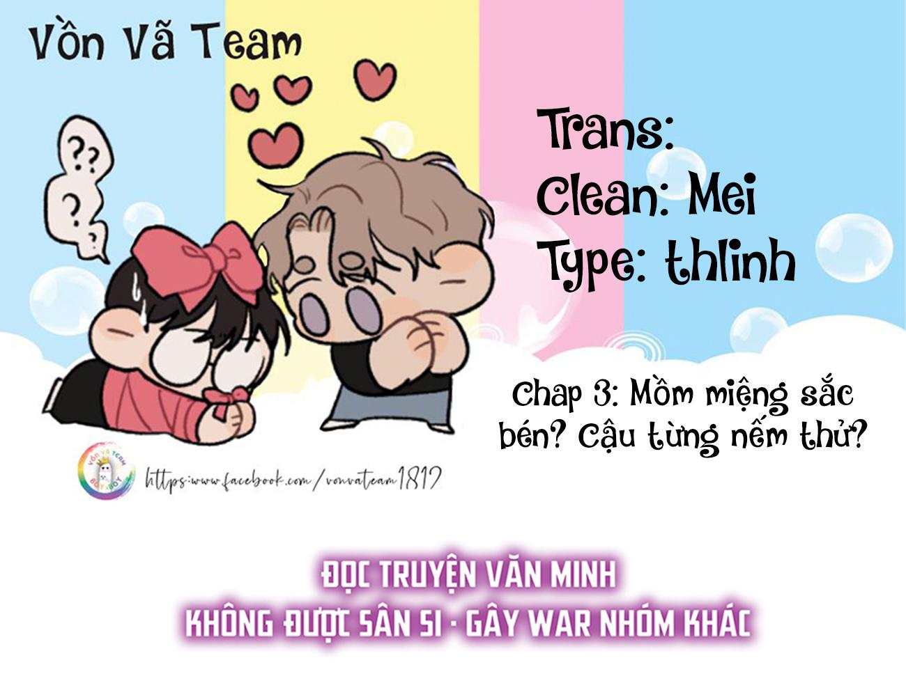 Tôi Thích Pheromone Của Cậu Chapter 3 - Trang 2