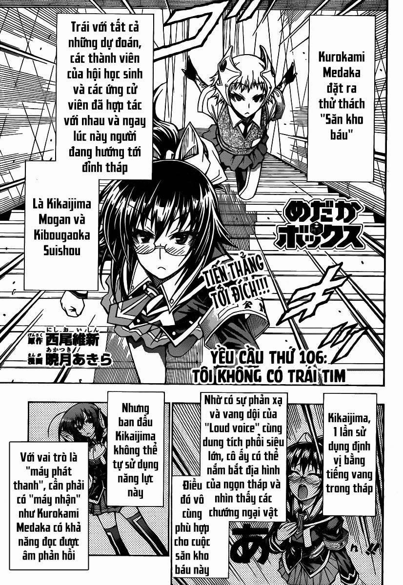 Medaka Box Chapter 106 - Trang 2