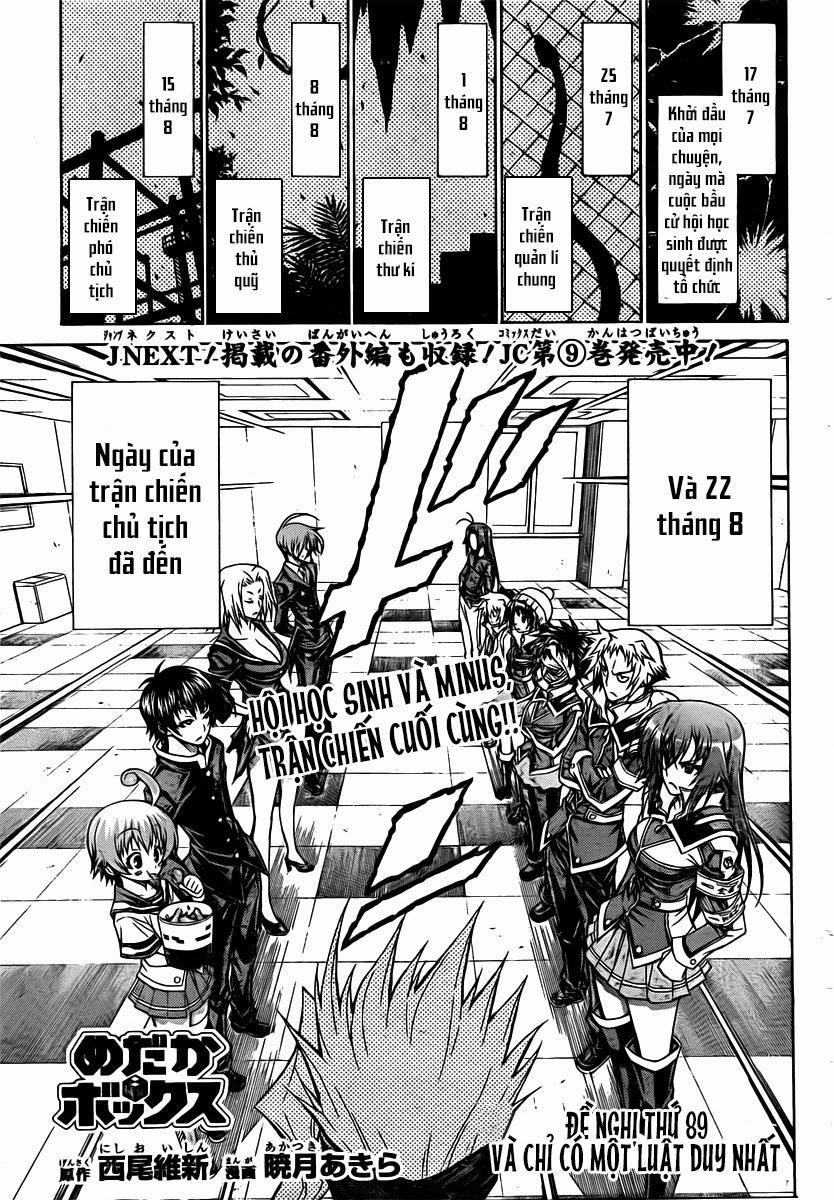 Medaka Box Chapter 89 - Trang 2