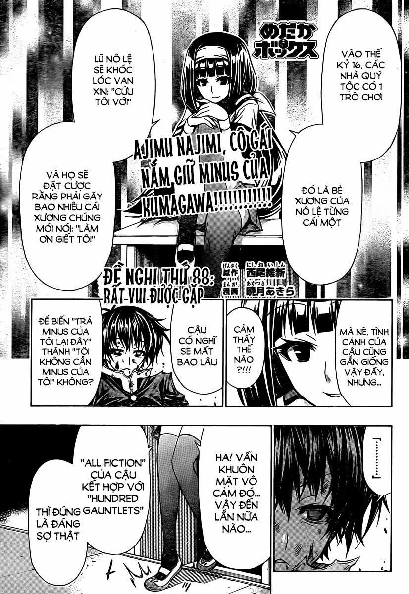 Medaka Box Chapter 88 - Trang 2