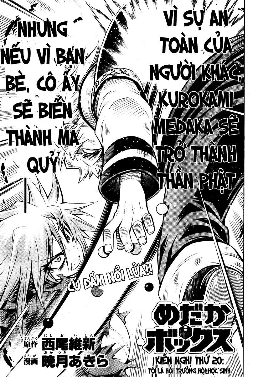 Medaka Box Chapter 20 - Trang 2