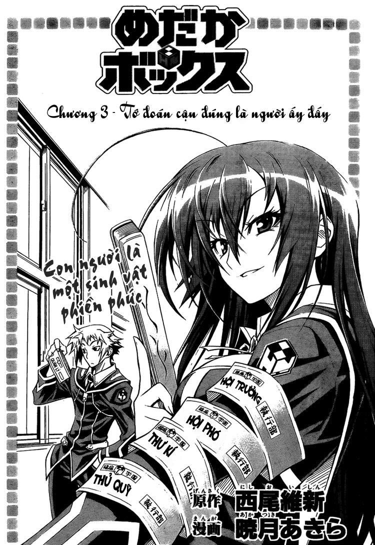 Medaka Box Chapter 3 - Trang 2