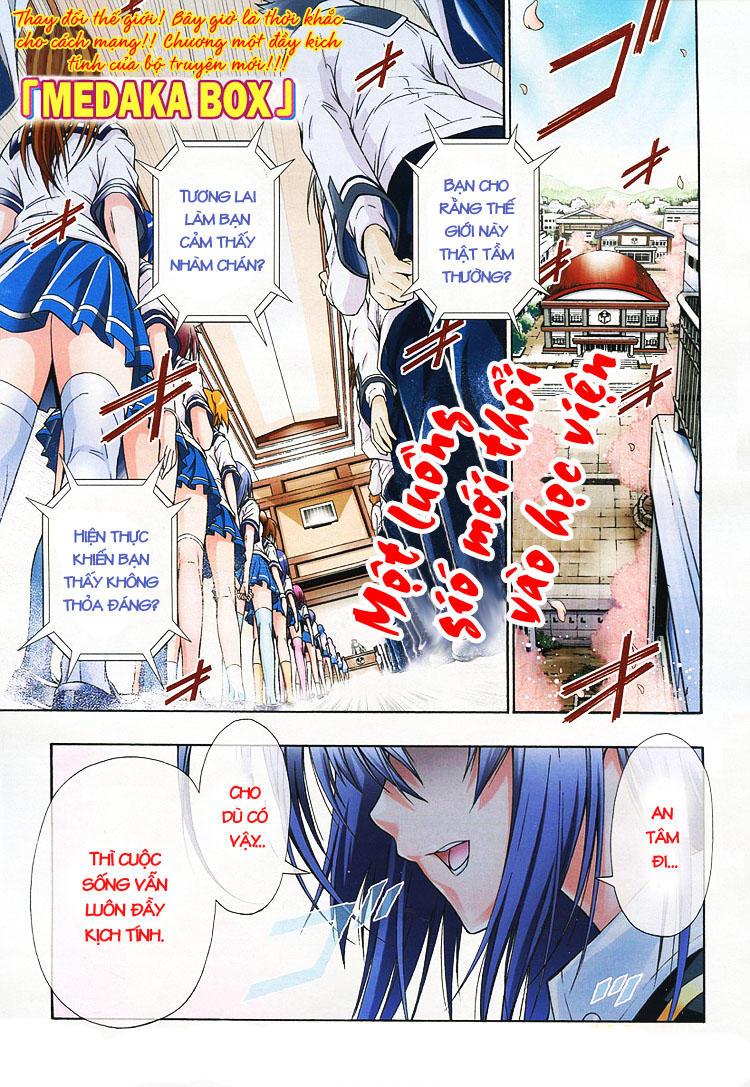 Medaka Box Chapter 1 - Trang 2