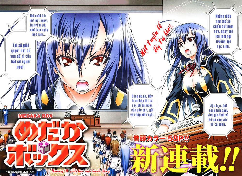 Medaka Box Chapter 1 - Trang 2