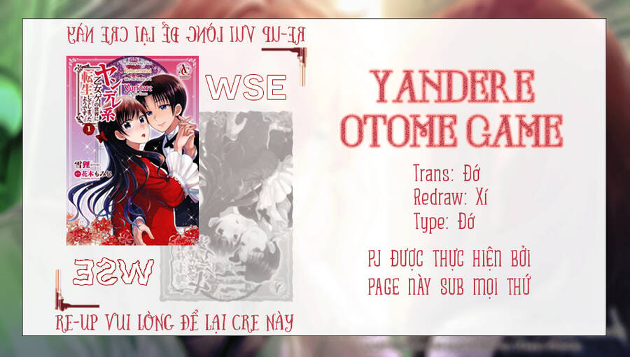 Hình Như Tôi Đã Tái Sinh Vào Yandere Otome Game Chapter 16 - Trang 2