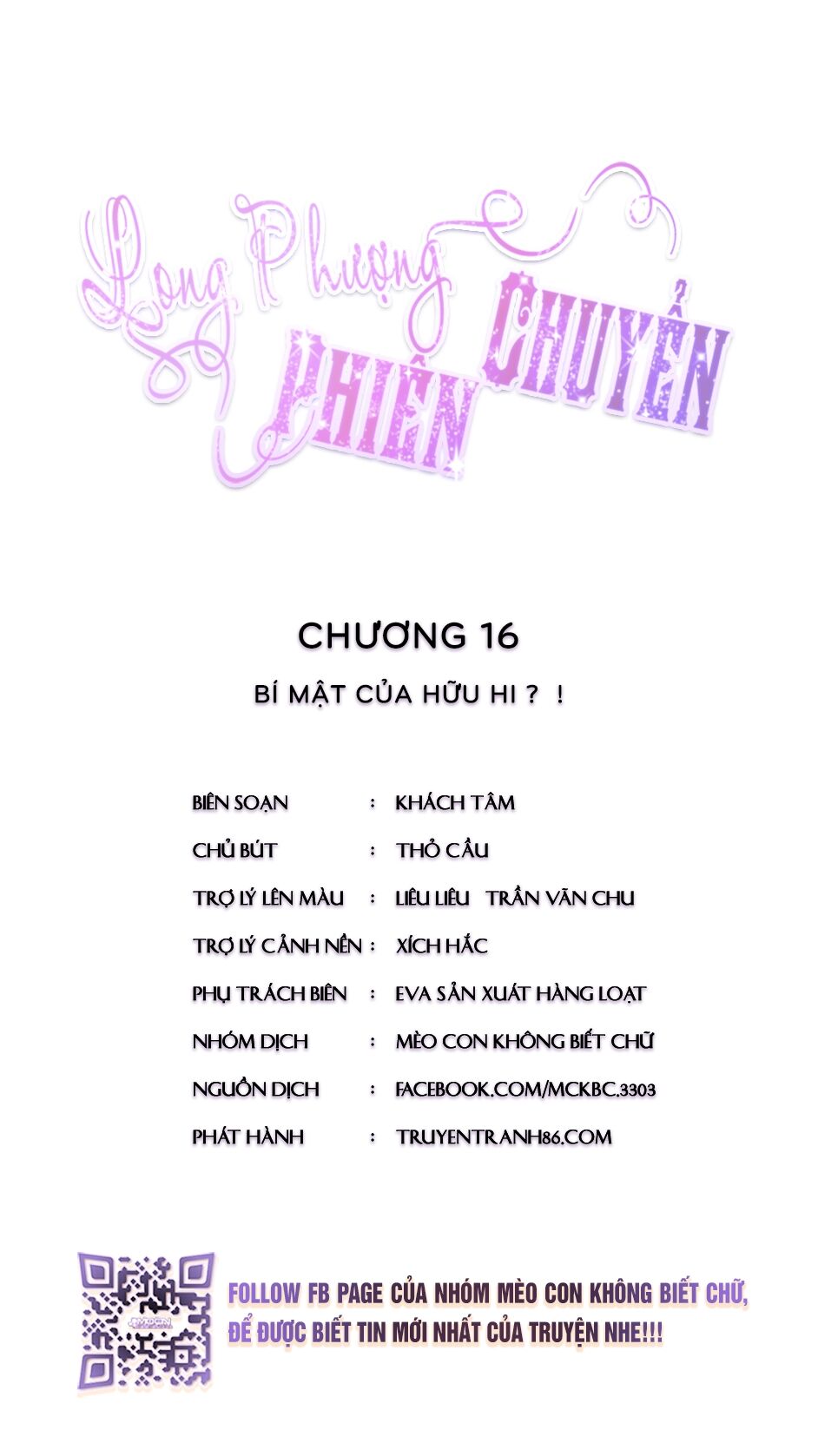 Long Phượng Phiên Chuyển Chapter 16 - Trang 2