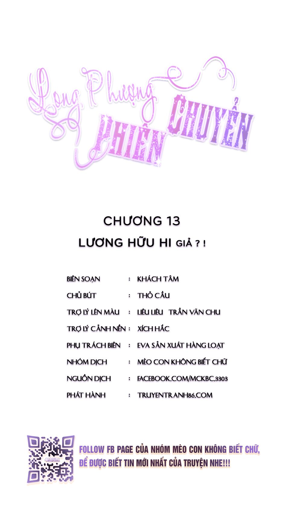 Long Phượng Phiên Chuyển Chapter 13 - Trang 2